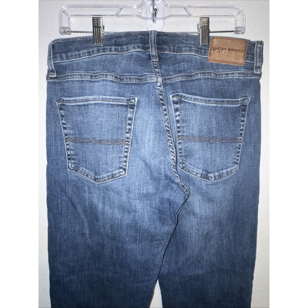 🍀 Lucky Brand Jeans 221 Straight Mens Size 34x30 Blue Casual Denim